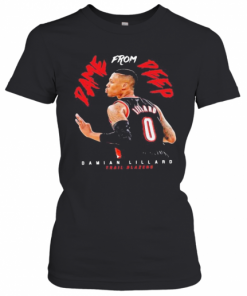 From Pame Peep Damian Lillard Trail Blazers T-Shirt Classic Women's T-shirt