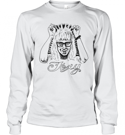 Garth Algar Joxy Art T-Shirt Long Sleeved T-shirt 