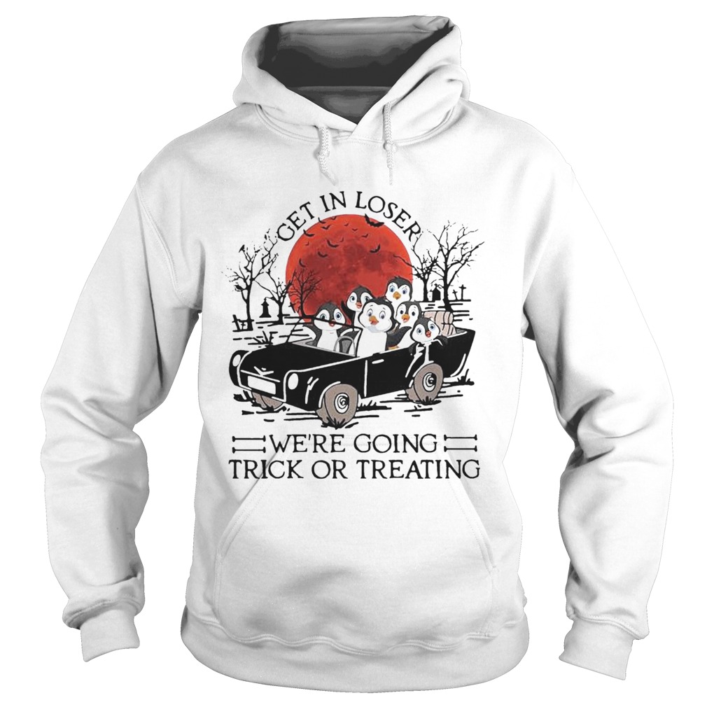 Get In Loser Were Going Trick Or Treating Sunset Hoodie