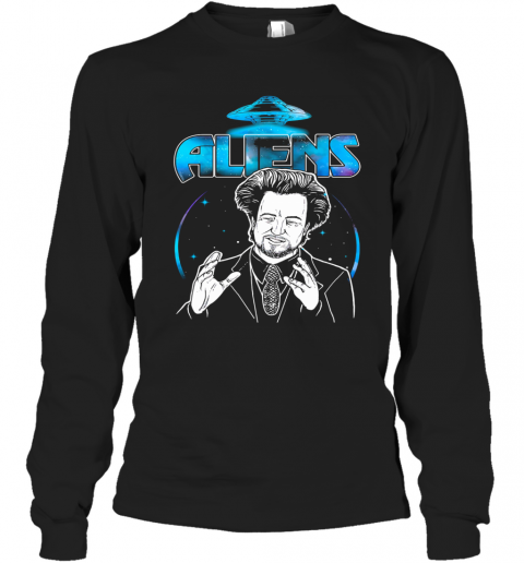 Giorgio Tsoukalos Aliens Ufo T-Shirt Long Sleeved T-shirt 