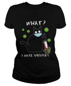 Good Cat Mask What I Hate Viruses Covid19  Classic Ladies