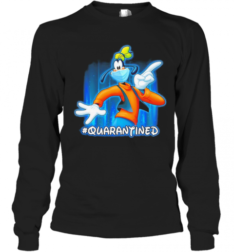Goofy Quarantined Covid 19 Disney T-Shirt Long Sleeved T-shirt 