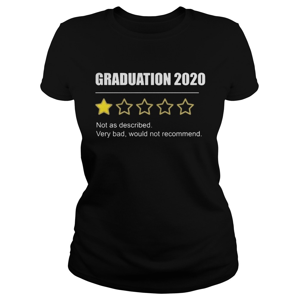 Graduation 2020 Not As Described Very Bad Would Not Recommend 1 Star Rating Classic Ladies