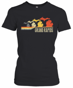 Grand Rapids Vintage Retro T-Shirt Classic Women's T-shirt