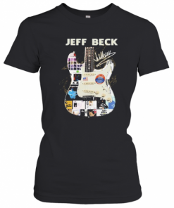 Guitar Jeff Beck Band Members Signatures T-Shirt Classic Women's T-shirt