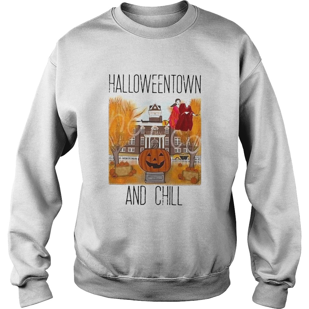 HALLOWEENTOWN AND CHILL PUMPKIN Sweatshirt
