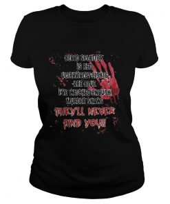 Halloween Blood splatter is red ultraviolet lights are blue Ive watched enough murder shows theyl Classic Ladies