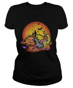 Halloween Dinosaur Pumpkin  Classic Ladies