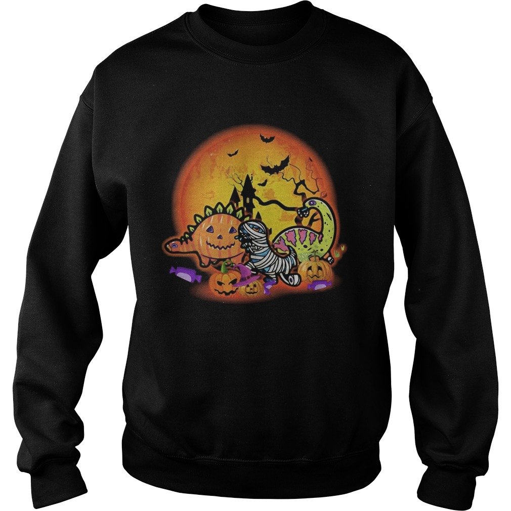 Halloween Dinosaur Pumpkin Sweatshirt