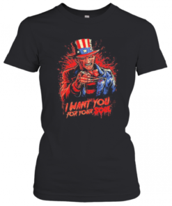 Halloween Freddy Krueger I Want You For Your Soul T-Shirt Classic Women's T-shirt