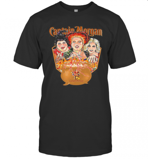 Halloween Hocus Pocus Witch Captain Morgan T-Shirt