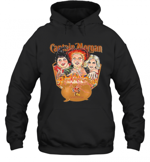 Halloween Hocus Pocus Witch Captain Morgan T-Shirt Unisex Hoodie