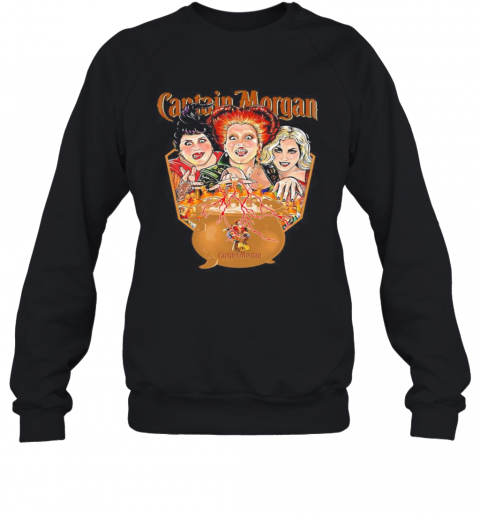 Halloween Hocus Pocus Witch Captain Morgan T-Shirt Unisex Sweatshirt