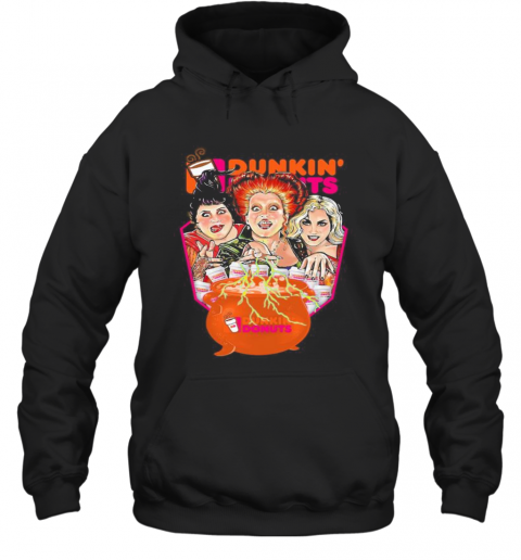 Halloween Hocus Pocus Witch Dunkin Donuts T-Shirt Unisex Hoodie