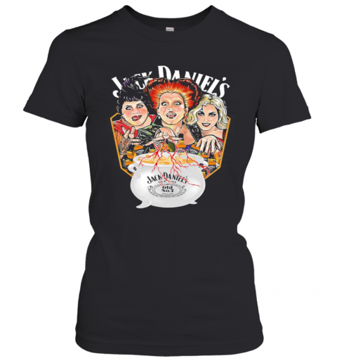 Halloween Hocus Pocus Witch Jack Daniels T-Shirt Classic Women's T-shirt