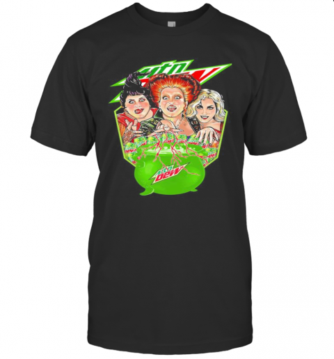 Halloween Hocus Pocus Witch Mountain Dew T-Shirt