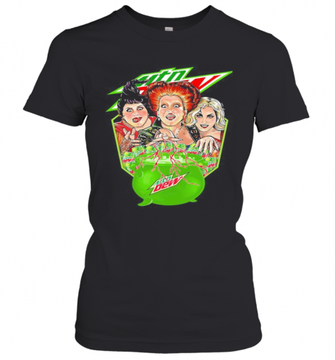 Halloween Hocus Pocus Witch Mountain Dew T-Shirt Classic Women's T-shirt