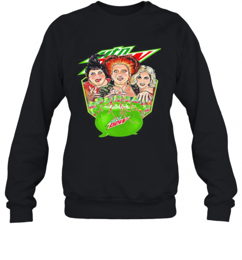 Halloween Hocus Pocus Witch Mountain Dew T-Shirt Unisex Sweatshirt