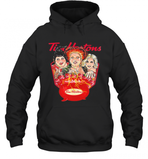 Halloween Hocus Pocus Witch Tim Hortons T-Shirt Unisex Hoodie