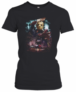 Halloween Jason Voorhees Running From T-Shirt Classic Women's T-shirt