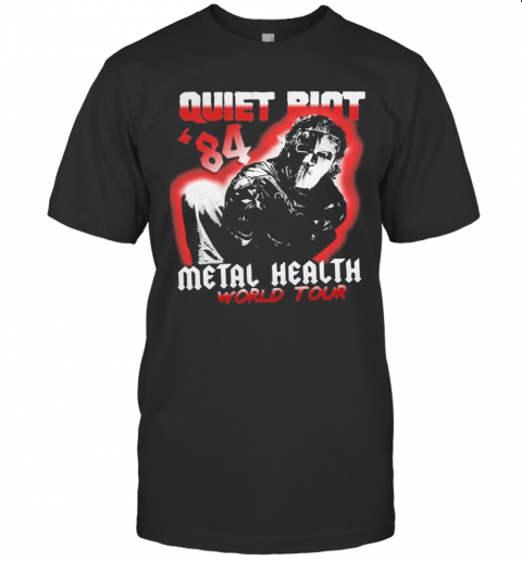 Halloween Quiet Riot 84 Mental Health World Tour T-Shirt