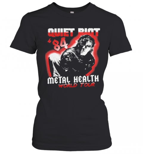 Halloween Quiet Riot 84 Mental Health World Tour T-Shirt Classic Women's T-shirt