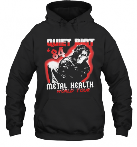Halloween Quiet Riot 84 Mental Health World Tour T-Shirt Unisex Hoodie