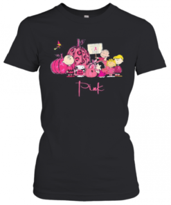 Halloween The Peanuts Warrior We'Re Pink Cancer Awareness T-Shirt Classic Women's T-shirt