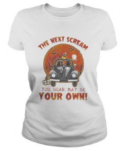 Halloween cat riding car the next scream you hear may be your own sunset  Classic Ladies