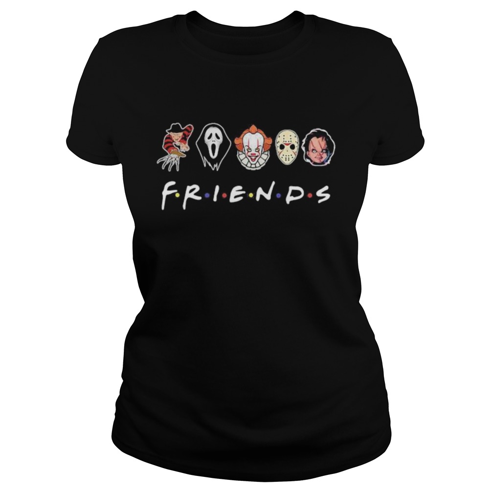 Halloween horror characters friends Classic Ladies