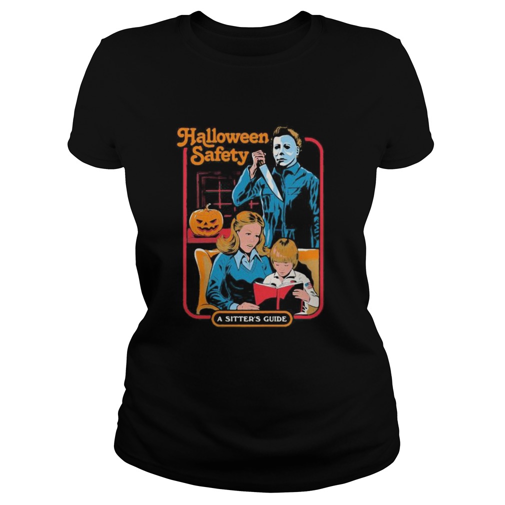 Halloween michael myers safety a sisters guide Classic Ladies