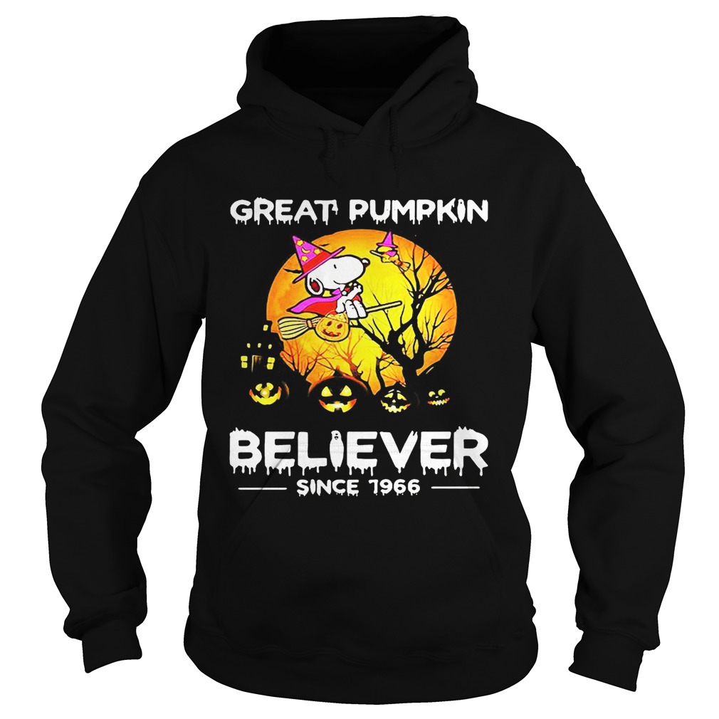 Halloween snoopy great pimpkin believer since 1966 Hoodie