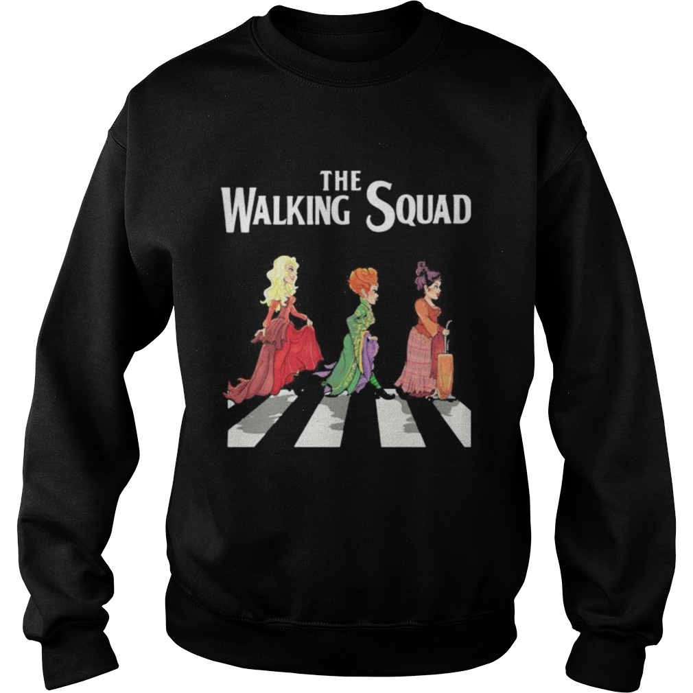 Halloween the walking squad hocus pocus crossing the line Sweatshirt