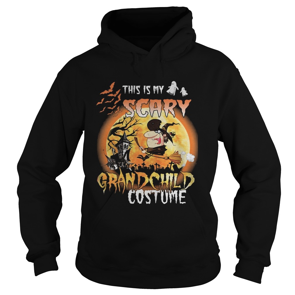 Halloween this is my scary grandchild costume moon Hoodie