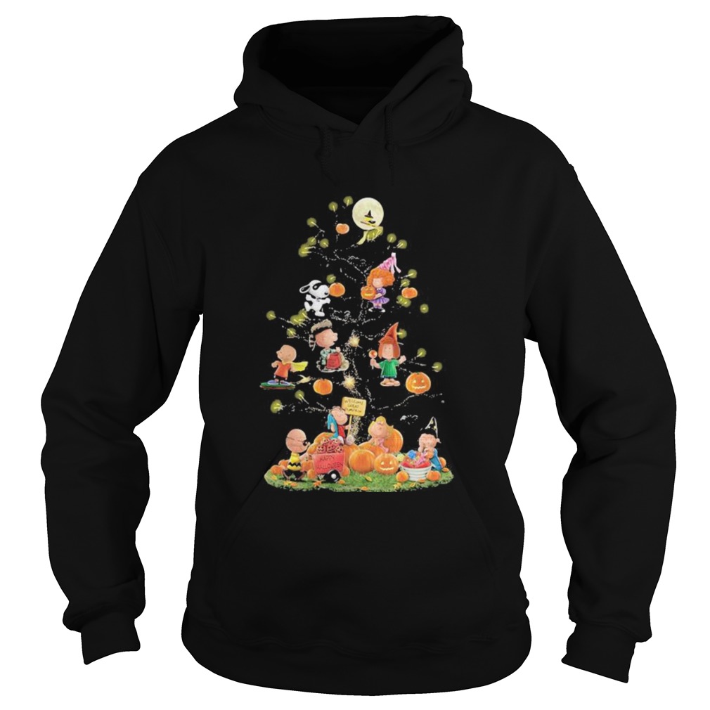 Halloween tree the peanuts pumpkin Hoodie