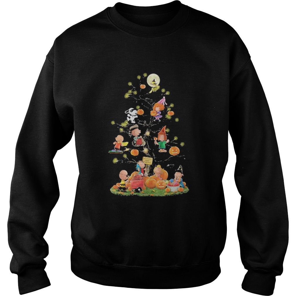 Halloween tree the peanuts pumpkin Sweatshirt