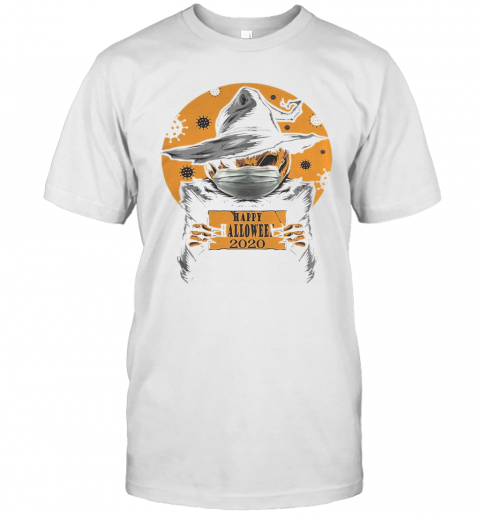 Happy Halloween Jack Skellington Witch 2020 Covid 19 T-Shirt