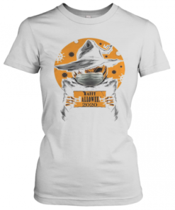 Happy Halloween Jack Skellington Witch 2020 Covid 19 T-Shirt Classic Women's T-shirt