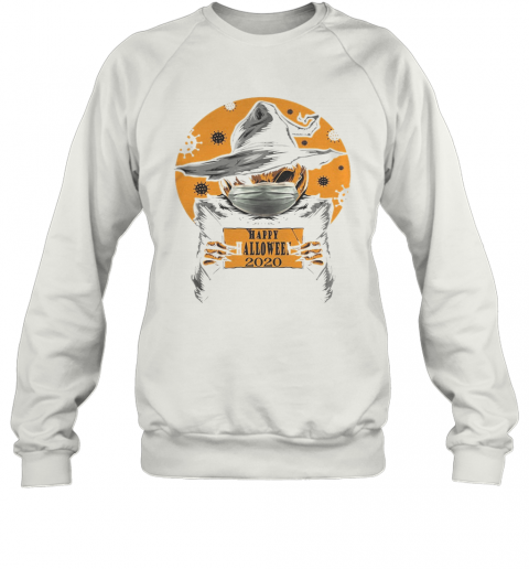 Happy Halloween Jack Skellington Witch 2020 Covid 19 T-Shirt Unisex Sweatshirt
