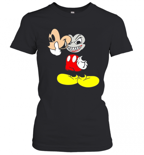 Happy Halloween Mickey Mouse T-Shirt Classic Women's T-shirt