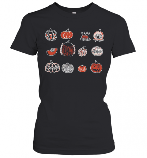 Happy Halloween Pumpkin T-Shirt Classic Women's T-shirt