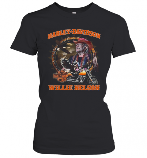 Harley Davidson Willie Nelson T-Shirt Classic Women's T-shirt