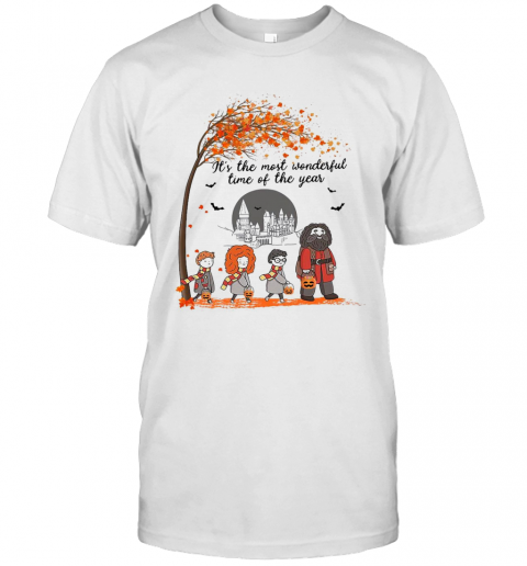 Harry Potter It'S The Most Wonderful Time Of The Year T-Shirt