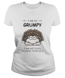Hedgehog i am so grumpy i am not even talking to myself 2020  Classic Ladies