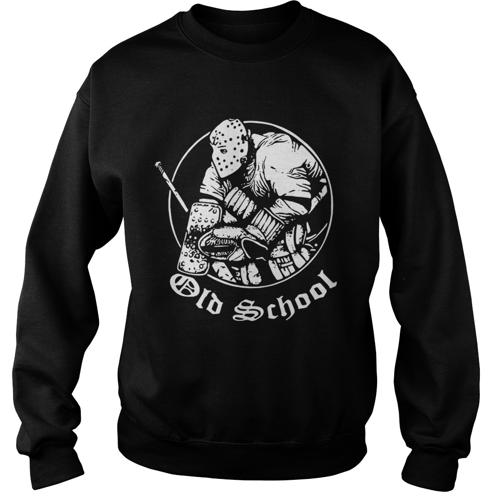 Hockey Goalie Old School Sweatshirt
