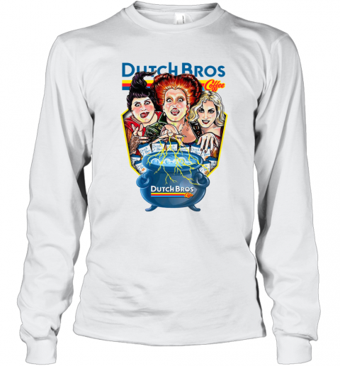 Hocus Pocus Dutch Bros Coffee T-Shirt Long Sleeved T-shirt 