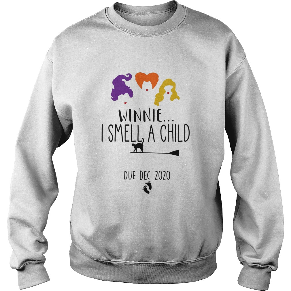 Hocus Pocus Winnie I Smell A Child Due Dec 2020 Sweatshirt