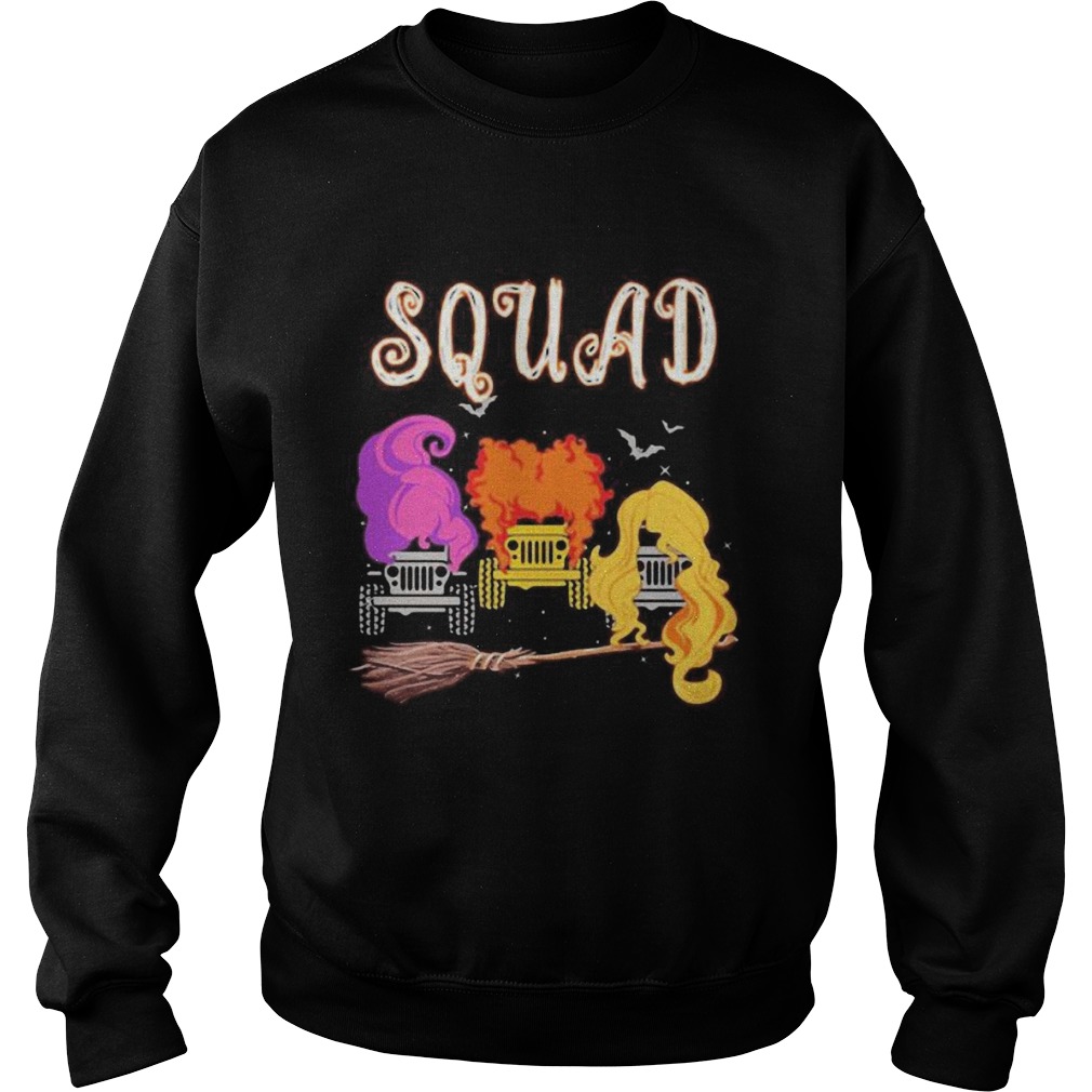 Hocus pocus witch squad truck Sweatshirt