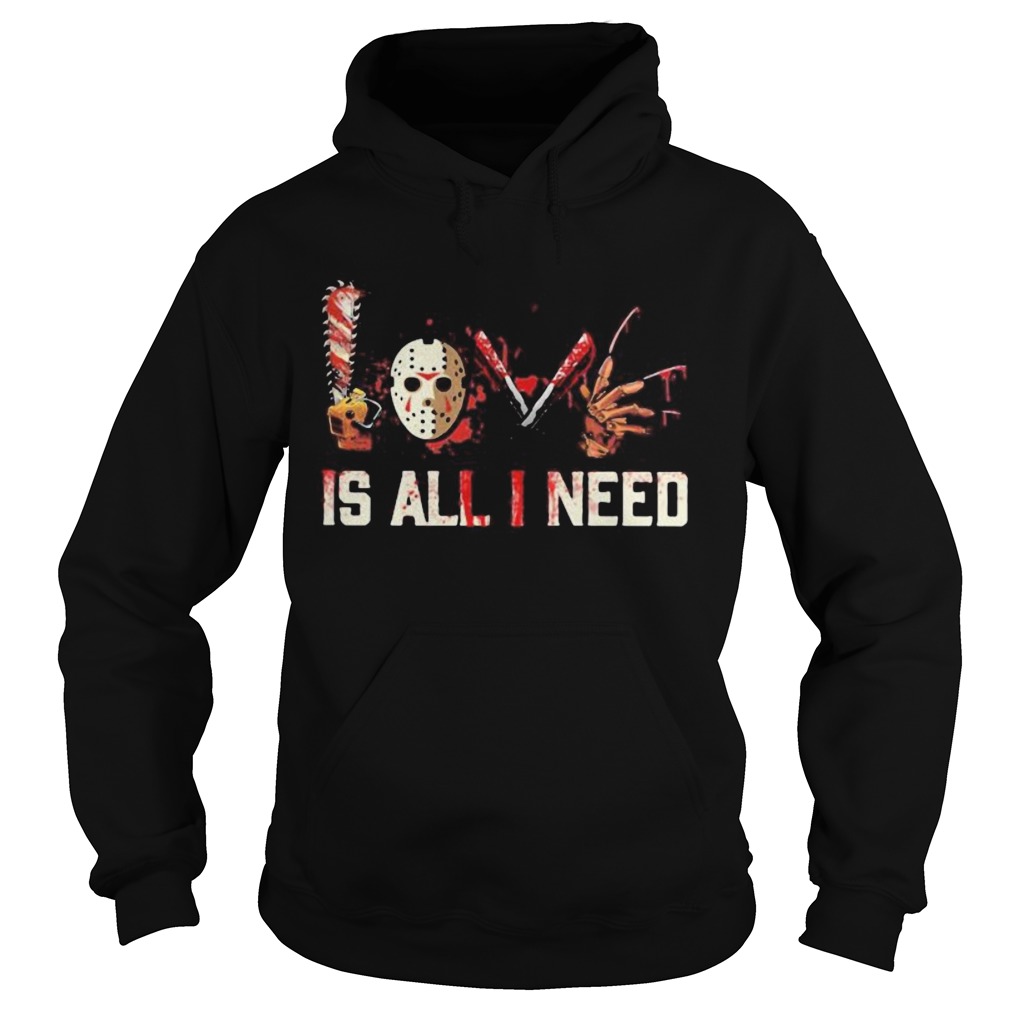 Horror Love is all I need Hoodie