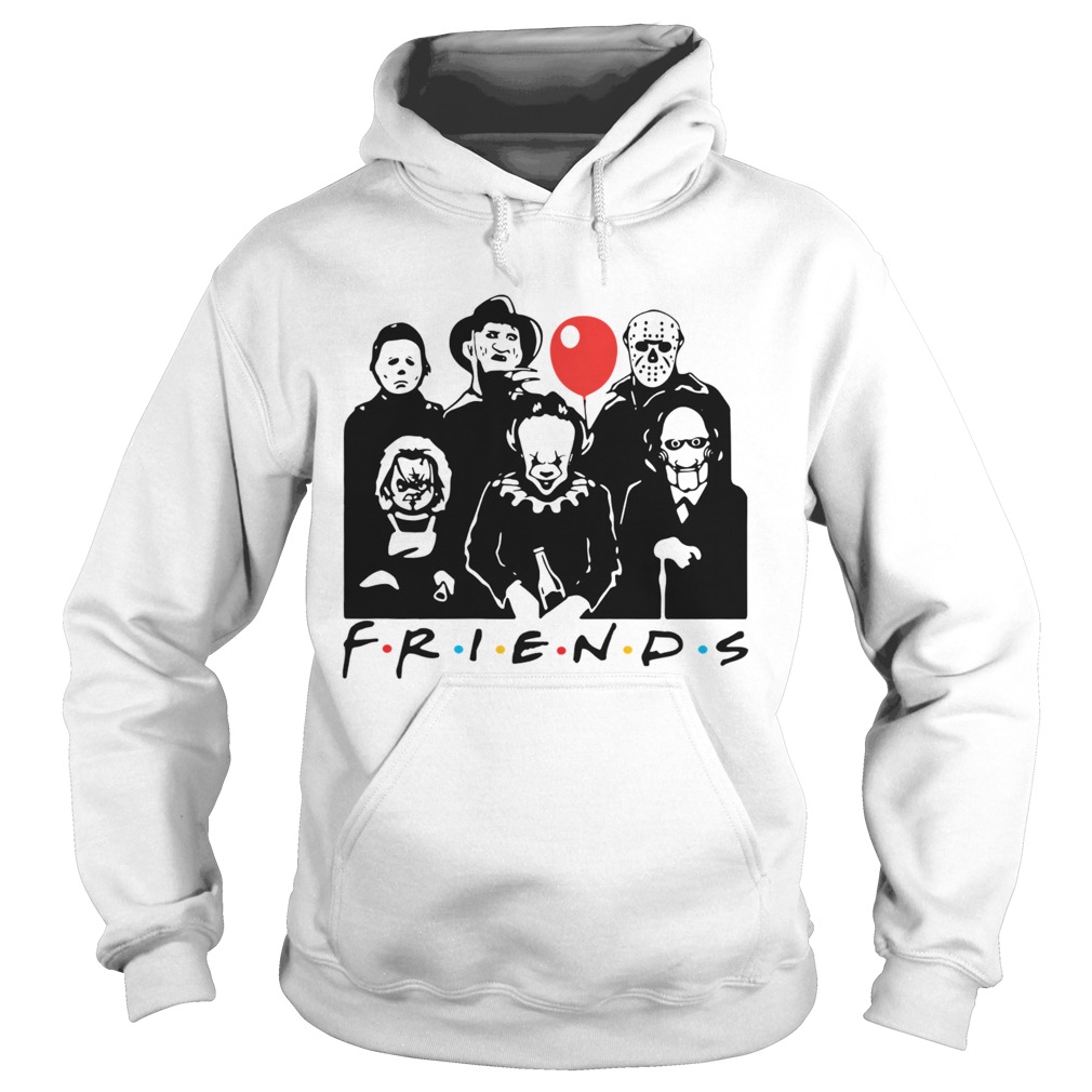 Horror character friends Halloween Hoodie